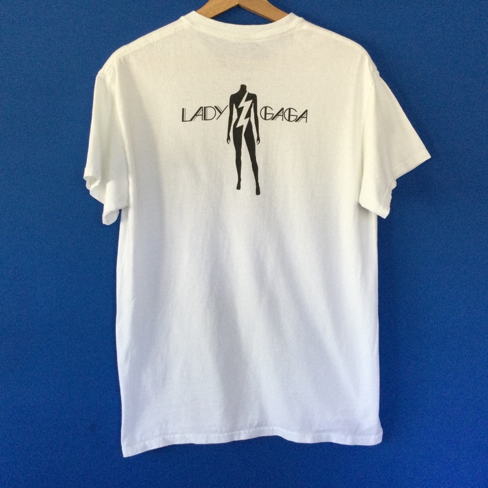 Lady Gaga Fame T-Shirt Concert Medium Cotton - Picture 8 of 9